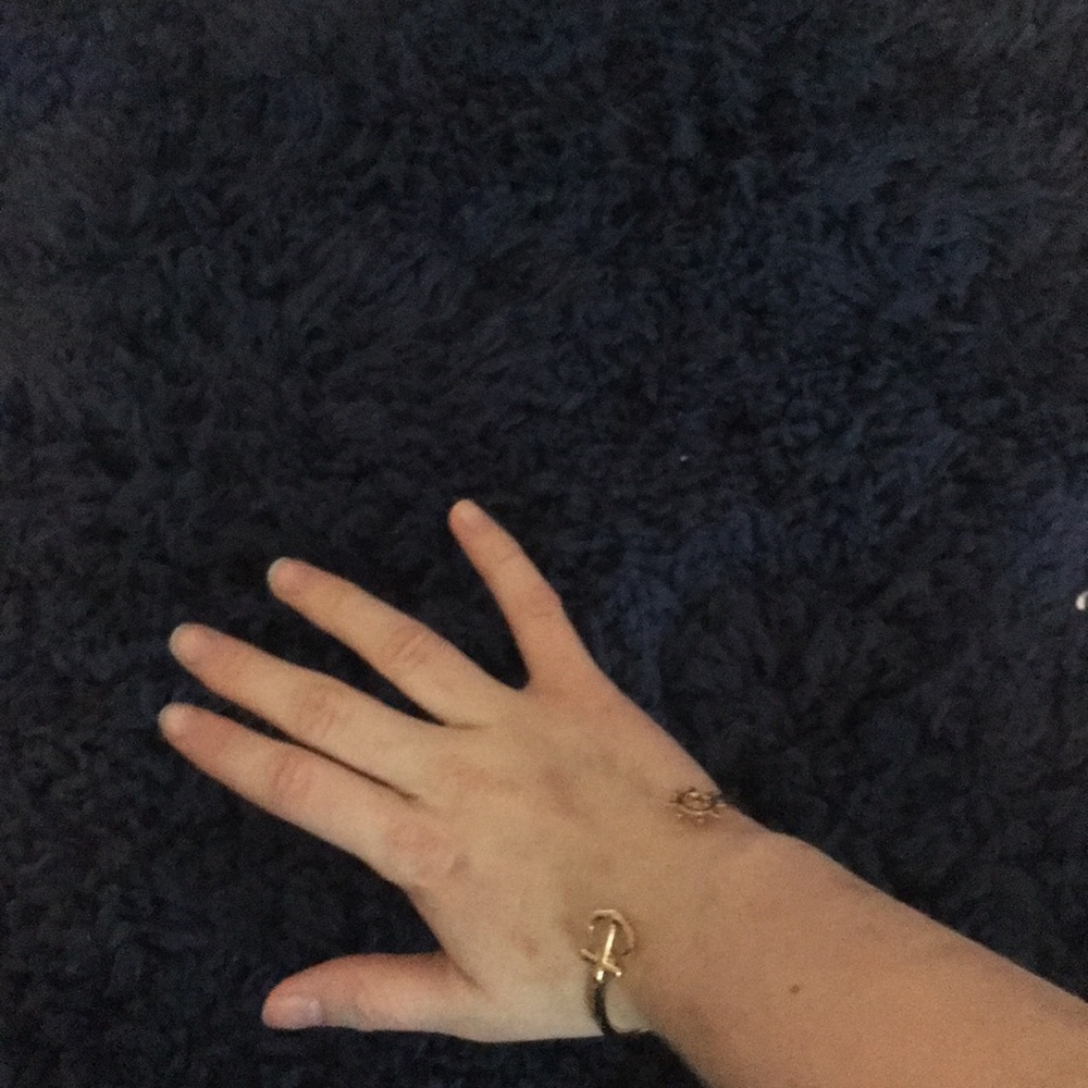 Nautical gold bracelet